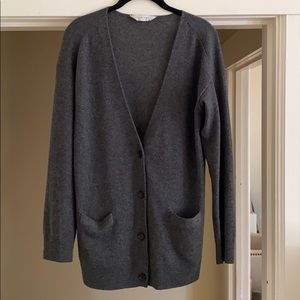 Everlane cashmere v-neck cardigan